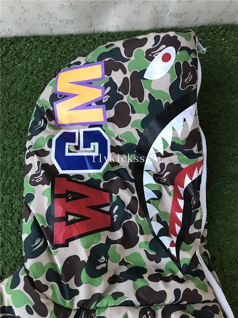 Adidas X Bape Shark Hoodie Coat